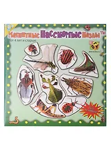 Магнитный пазл (мал) 6108 Насекомые (упаковка)