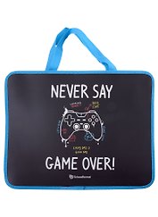 Папка для тетрадей А4 "GAMING" 33*26*7,5см, молния, пластик