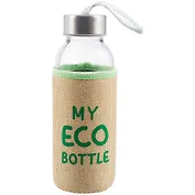 Бутылка в чехле джут My Eco Bottle (300мл) (стекло) (12-07599-7014)