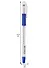 Ручка шариковая Crown, Low Vis, синяя 0,7 мм - 1