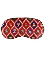 Маска для сна Узоры сова лиса енот (коробка) 12-37534-SM-5