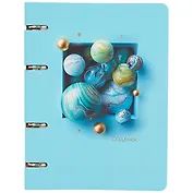 Тетрадь на кольцах в клетку Listoff, "My dreams. Дизайн 14", 100 листов