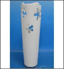 Ваза керамическая (23899) (13х13х38) (коробка)