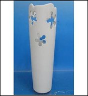 Ваза керамическая (23899) (13х13х38) (коробка)