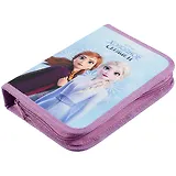 Пенал 1отд. "Холодное сердце" 20*14, молния, 2 откидн.планки, ткань, инд.уп.