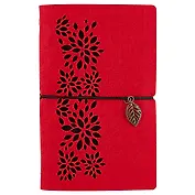 Записная книжка «Ноутбук», красный фетр, 96 листов, А6