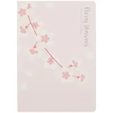 Тетрадь в линейку Languo, Cherry blossoms, B5, 48 листов, в ассортименте
