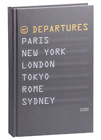 Ежедневник недатированный «Departures» А5, 112 листов, Listoff
