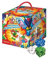 Конструктор, БИПЛАНТ, обучающий, игровой "Кубус, 3D, Набор №1", 90 элементов