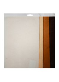 Набор феТетрадь листовой Коричневый градиент (HY110132) (20х30см) (1,4мм) (4цв.) (Hobby and You) (упак