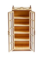 Книжный шкаф Сказка (162586-S) (98х60х223мм)