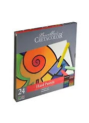 Пастель сухая 24цв "Pastel Carre" метал.кор., Cretacolor