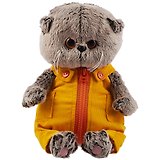 Мягкая игрушка Басик BABY в вельветовом комбинезоне (20 см) (BB-080)