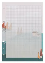 Сменный блок для тетрадей 50л кл. "Moments" 70г/м2, инд.уп.