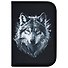 Пенал 1 отделение "Gray wolf" 21*14 см, полиэстер - 1