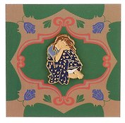 Значок Аленушка (металл) (4627077846315)