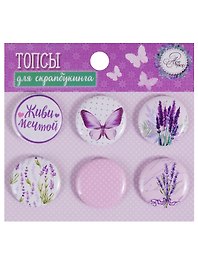 Топсы для скрапбукинга «Живи мечтой!», 9 х 9,5 см