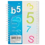 Тетрадь в клетку AnAn, "Цифры", B5, 100 листов, в ассортименте