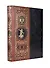 История русского театра. Книга в коллекционном кожаном инкрустированном переплете ручной работы с золочёным обрезом - 0