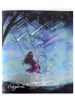 Тетрадь в клетку Феникс+, "Мечтательница", 48 листов, в ассортименте