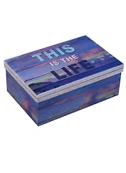 Коробка подарочная "This is the life"