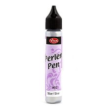 Краска для создания жемчужин Viva-Perlen Pen 902 металл. серебро (116290201)