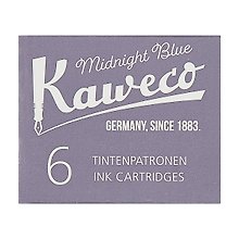 Картриджи, темно-синий, Kaweco, 6 штук