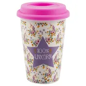 Стакан керамический 100% Unicorn (Единороги) (ПВХ бокс)