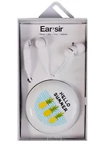 Наушники с боксом Ананасы (E25)