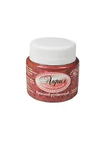 АКВА КОЛОР Краски акрил перламутровый 50мл красный рубиновый