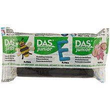 Паста для моделирования DAS Junior, чёрная, 100 грамм