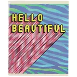 Тетрадь в клетку Unnika, "Типографика", 96 листов, в ассортименте