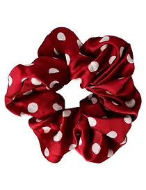 Резиночка Горошек (бургунди) (полиэстер) (15см) (12-20262703-10) (Lafilaf)
