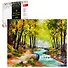 Набор для творчества. Алмазная мозаика на подрамнике "Лесная прохлада", 40 х 50 см - 0
