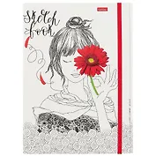 Скетчбук «Следуй за мечтой», 80 + 50 листов, А5