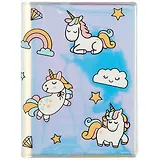 Записная книжка А7 78л кл. "Unicorn pattern" бензинов.ПВХ-обл.