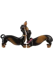 Набор фигурок Влюбленные таксы из 2 шт. (14х12х4)