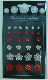 Декоративные стразы на самоклеющ. основе (14552) (ST-916G) (упаковка)