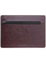 Картодержатель-органайзер 2отд. коричневый, перфорация