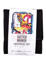 Маркеры 12цв "Universal" сумка-органайзер, Sketchmarker