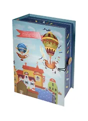 Коробка-шкатулка, Феникс презент, Дирижабли в лето M 20*14*6см 42375