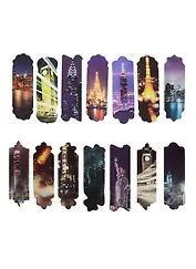 Закладки бумажные Ночной город (004157)