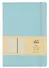 Книга для записей А4- 96л кл. "Joy Book. Аквамарин" иск.кожа, тв.переплет, ляссе, резинка, инд.уп. - 0