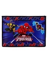 Папка для тетрадей А4 "Spiderman" пластик, молния, ручки, 34*23,5*5,5