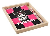 Набор канцелярский «Kuromi -1» (ручка шариковая, блокнот А5 60 листов), в подарочной упаковке, Centrum - 1