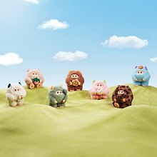 ОХКУ. Плюшевая игрушка с подвесом Гиггл Монстерс Зефирные мечты, в ассортименте OHKU