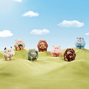 ОХКУ. Плюшевая игрушка с подвесом Гиггл Монстерс Зефирные мечты, в ассортименте OHKU