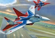 Сборная модель ЗВЕЗДА, Самолет, МиГ-29, Стрижи, 1:72