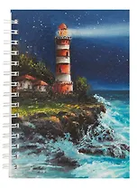 Тетрадь в клетку Listoff, "Маяк", А5, 80 листов