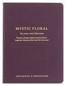 Записная книжка «Blossom» А6, 32 листа, нелинованная, фиолетовый, сшивка - 0